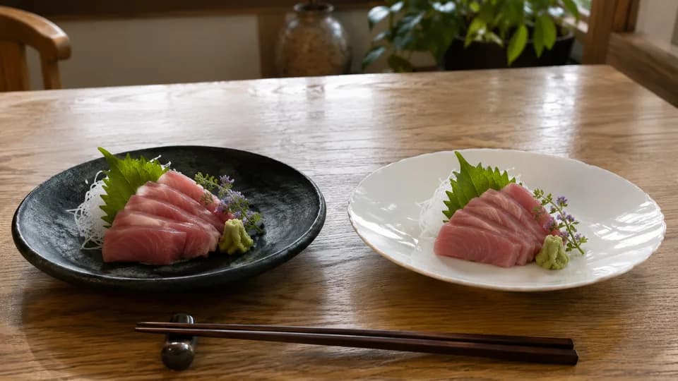 一份料理在不同的器皿裡會有不同的感覺